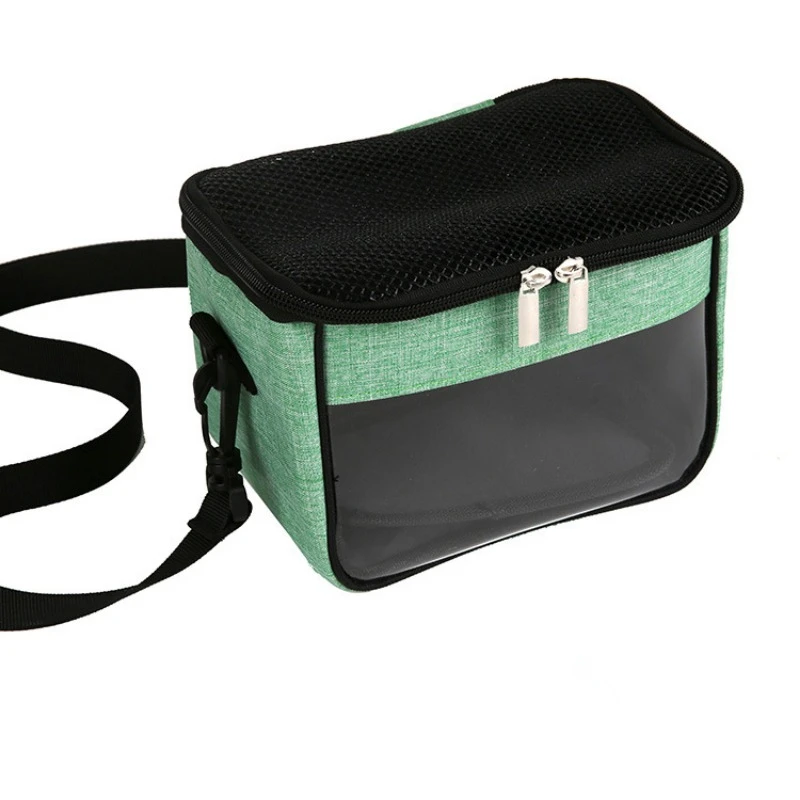 Draagbare Kleine Reistas Voor Huisdieren Ademende Dierendraagtas Konijn Hamster Egelfret Buiten Hellende Schoudertas