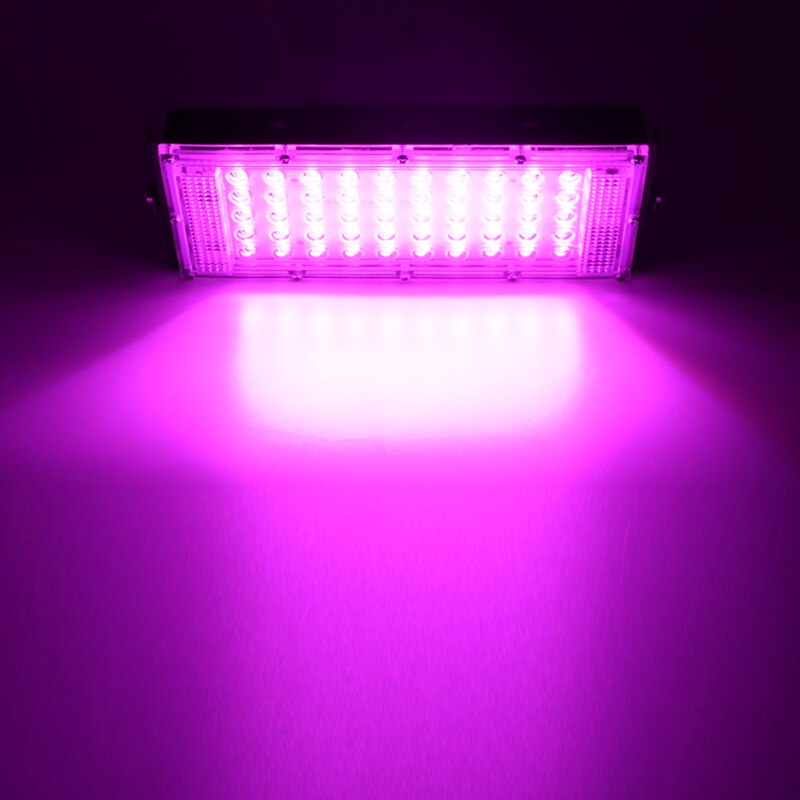 50W LED Plant Grow Light Lamp AC 220V Full Spectrum LED Plant Floodlight Greenhouse Plant Hydroponic Plant Spotlight: Default Title