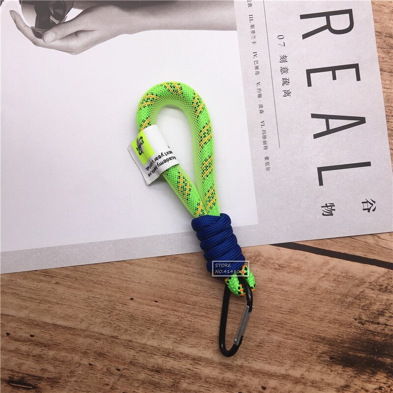 Llavero fluorescente con cordón para llaves, correa de cuello corto para llaves de coche, bolso para niños, colgante, para amigos: 11