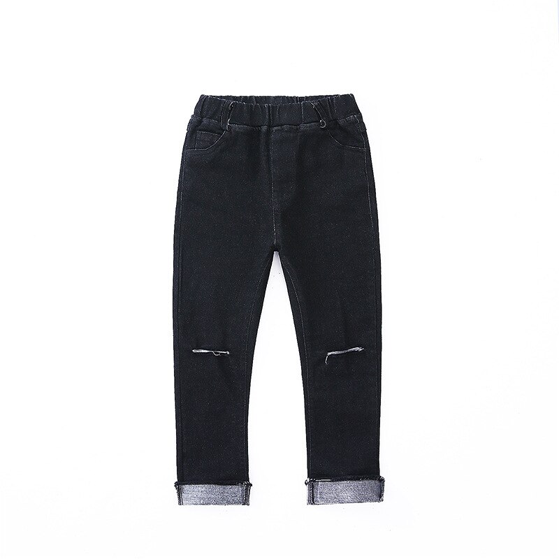 4 5 6 7 8 9 10 11 12 13 jahre Zerrissene Jeans Für Mädchen Jugendliche Frühling Dünne freundlicher Denim Schlauch Beiläufige Dünne Jugendliche Hosen