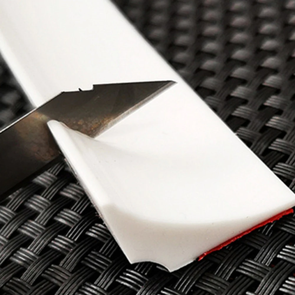 15mm Height Bendable Silicone Waterstop Strip Kitchen Countertop Retaining Shower Barrier 50cm/80cm/100cm/150cm/200cm