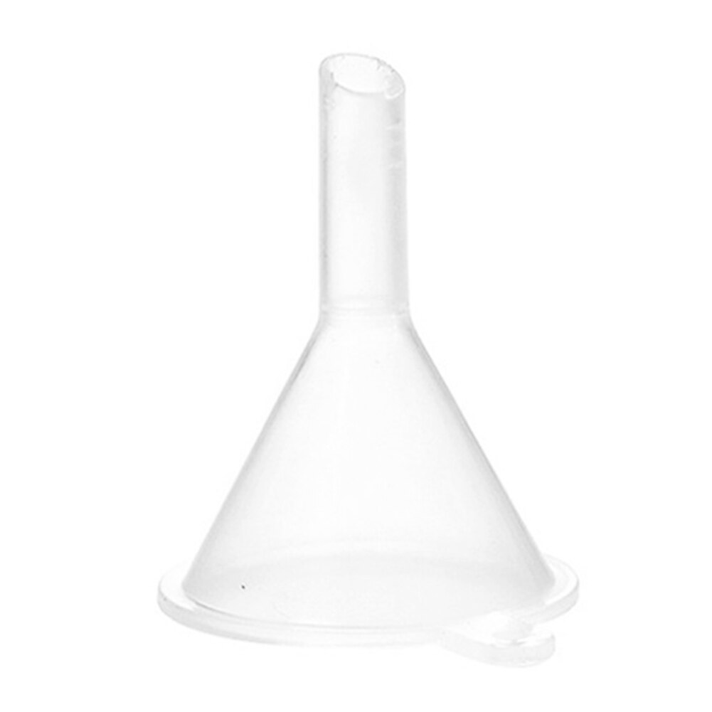 Transparante Plastic Trechter Kleine Vloeibare Filing Fles Keuken Tool Clear Trechter Vloeibare Distributie Voor Parfum Olie Fles