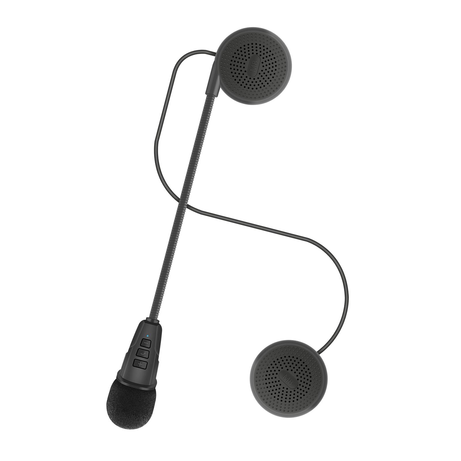 Motorhelm Bluetooth Headset 1 Paar Bluetooth 5.0 Stereo Motorfiets Intercom Headset Voor Sneeuwscooter Telefoon Express Levering