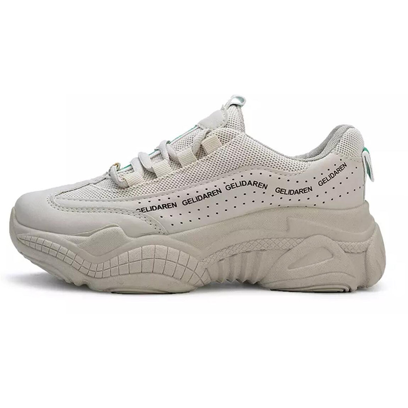 Women Toning Shoes Height Increasing Fitness Swing Shoes Female Platform Breathable Slimming Shoes Sports Sneakers
