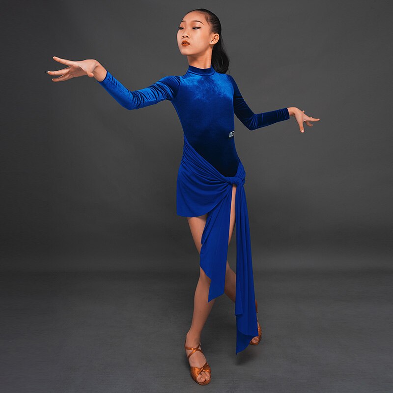 Robes de danse latin de la Lomen personnalisable Robes de performance