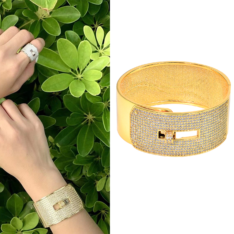 After cz zircon bangles personality custom bracelet jewelry custom cuff bracelet & bangle women jewelry