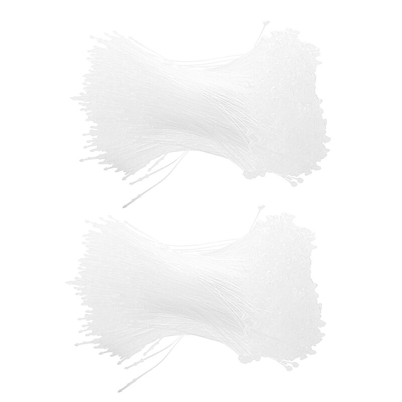 Plastic Snap Lock Pins Security Loop Tag Fasteners 2000PCS: Default Title