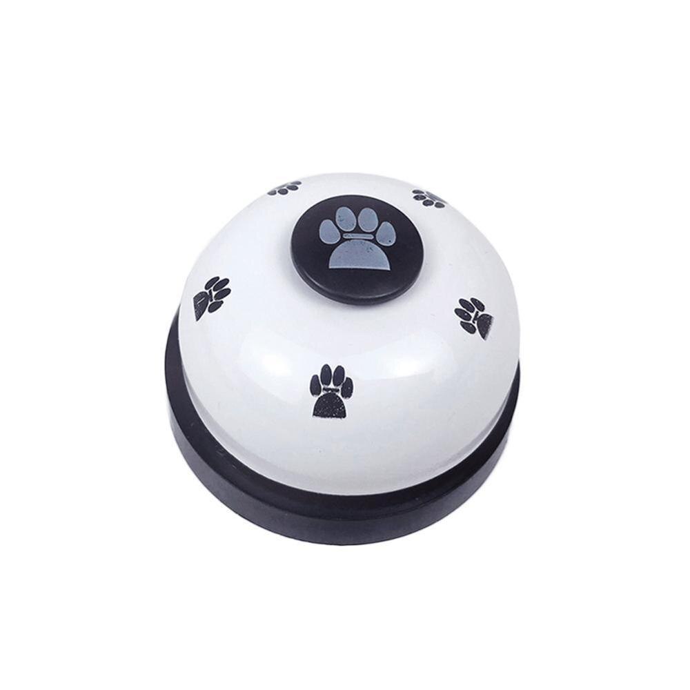 1Pcs Pet Bell Supplies Trainer Bells Training Dogs Training Dog Cat Dog Toys High Equipment Trai D5L7: White