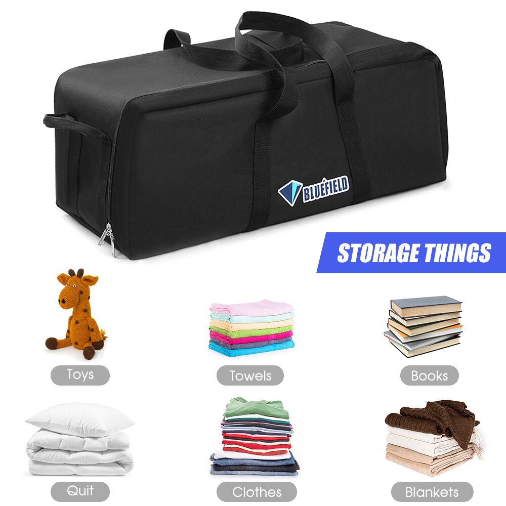 80L Extra Large Travel Storage Bag Water Resistant Hand Bag Folding Luggage Bag Backpack