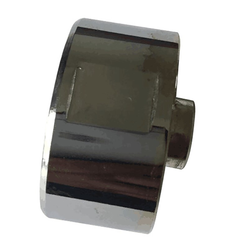 5pz interruttore rotante parti della stufa a gas manopola della stufa a gas manopola rotonda in lega di zinco con cromatura per stufa a gas