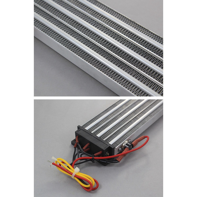 Elementos de calefacción de cerámica, calentador de aire PTC aislado, 220V, 2000 vatios, temperatura constante para electrodomésticos