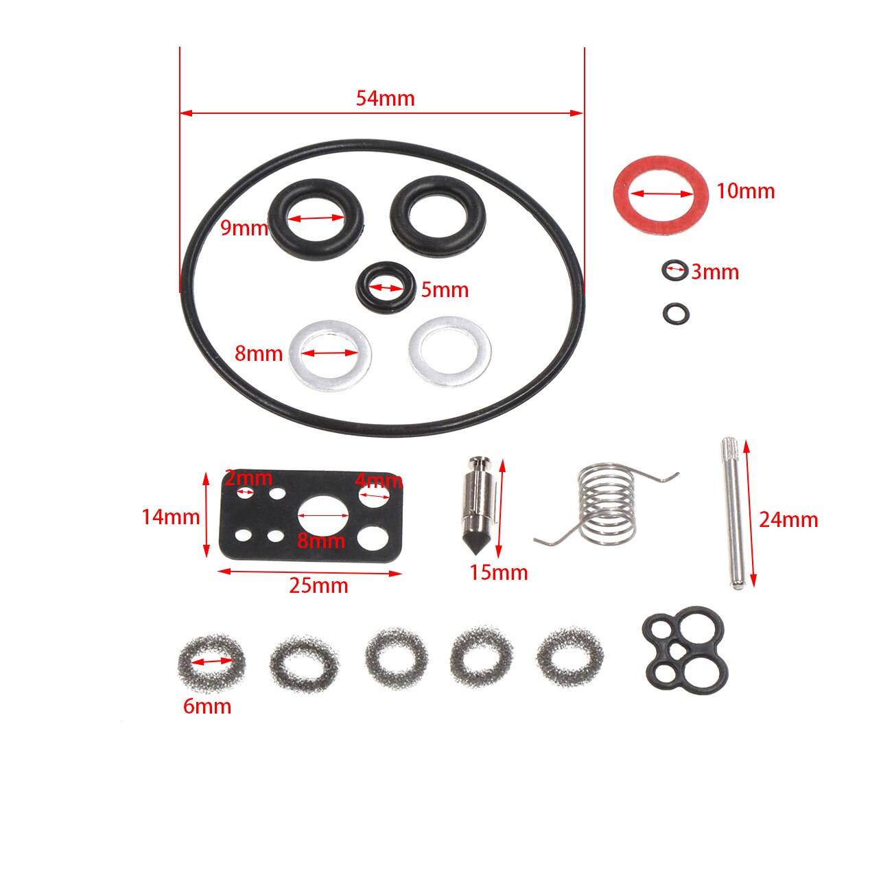 Carburetor Overhaul Kit for Briggs & Stratton 797890 Replacement Engine