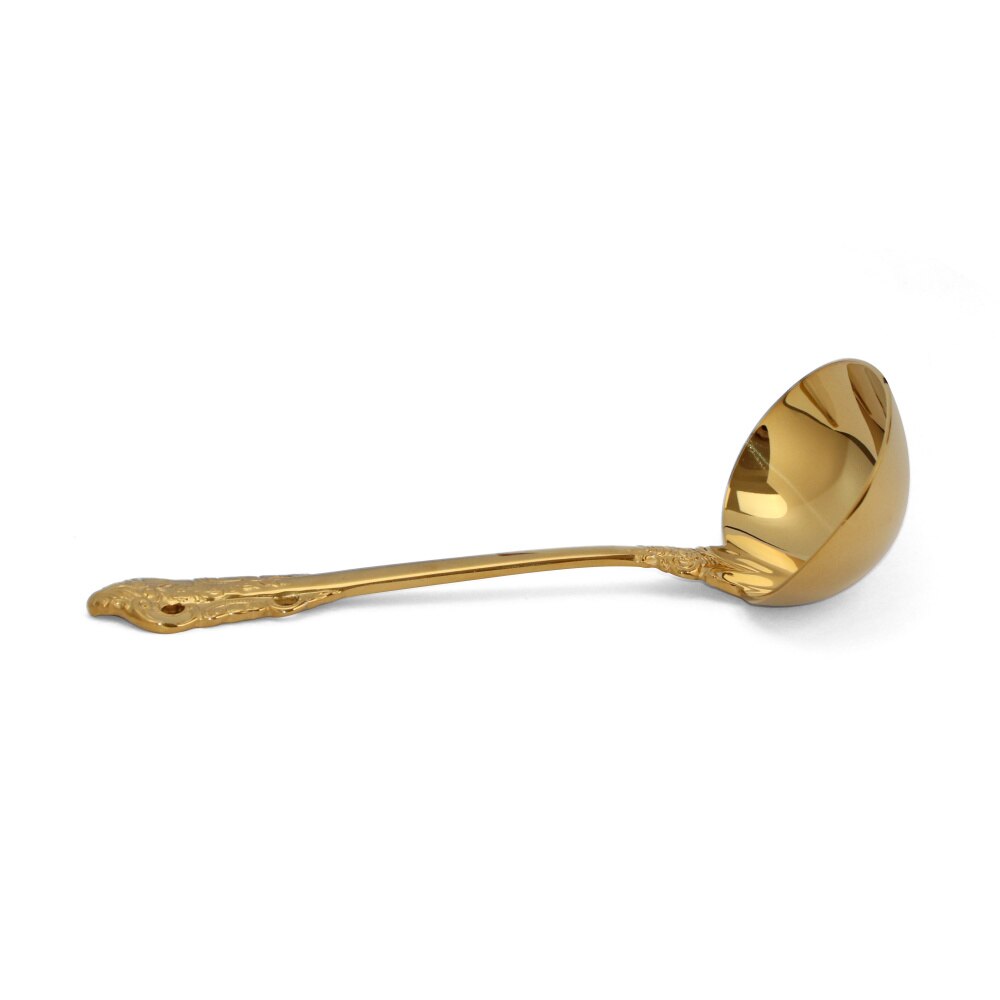 1 Stuk 304 Rvs Pollepel Koken Tool Keuken Accessoires Gold Scoop Tablewares Vergulde Soep Opscheplepel