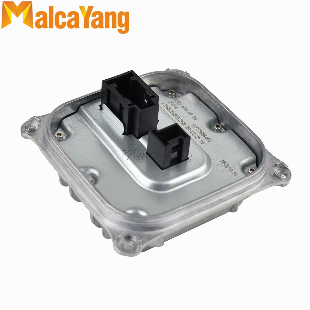 Novo farol de alta qualidade led reator voltagem converter a2228700789 para mercedes benz w205 w212 w222 e s classe a222 870 07 89