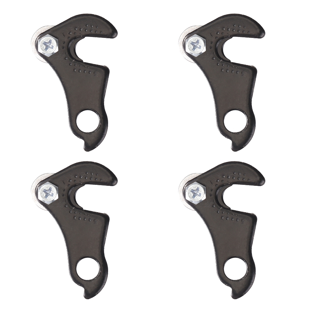 Patilla de cambio trasera para bicicleta, gancho trasero, convertidor, perno de Metal, cuadro de bicicleta de montaña y carretera, pieza de gancho trasero, accesorios para ciclismo: Azul