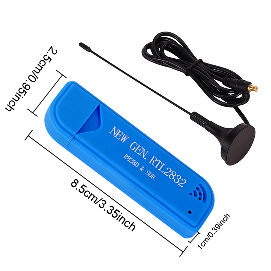 AB25 25 MHz -1760 MHz Receiver for SDR RTL2832U R828D A300U DAB FM
