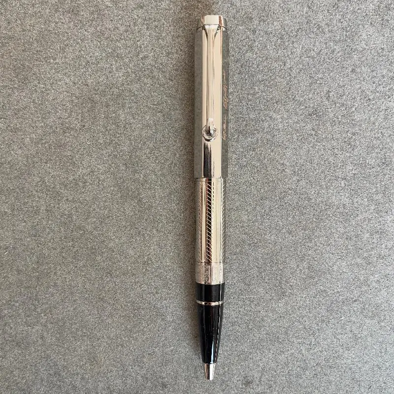 Stylo à bille de luxe, édition écrivain, , d'écriture populaire pour étudiants adultes, école, bureau d'affaires: Marron / EF
