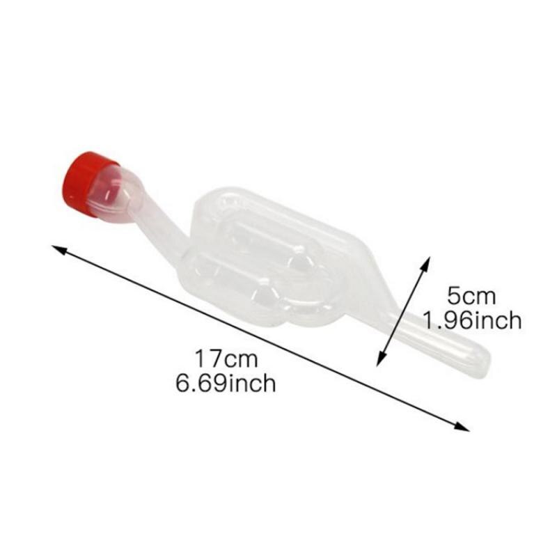 Homemade Wine Vent Air Lock Exhaust One-way Home Brew Wine Fermentation Airlock Check Valve Water Sealed Valves Wine Making Tool: Default Title