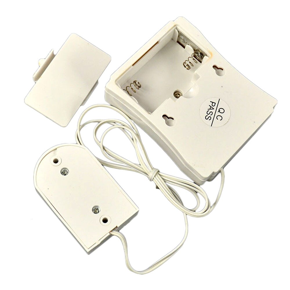 Timbre con cable de 88cm para escuela, campana blanca de para laboratorio, 85db