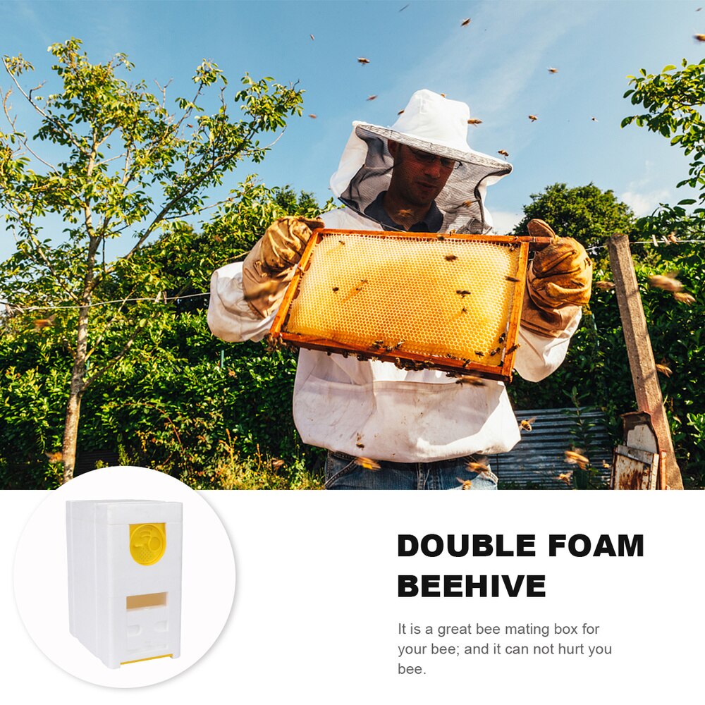 Double Layer Bee Box Bee Storage Box Bee Mating Box Beekeeping Tool