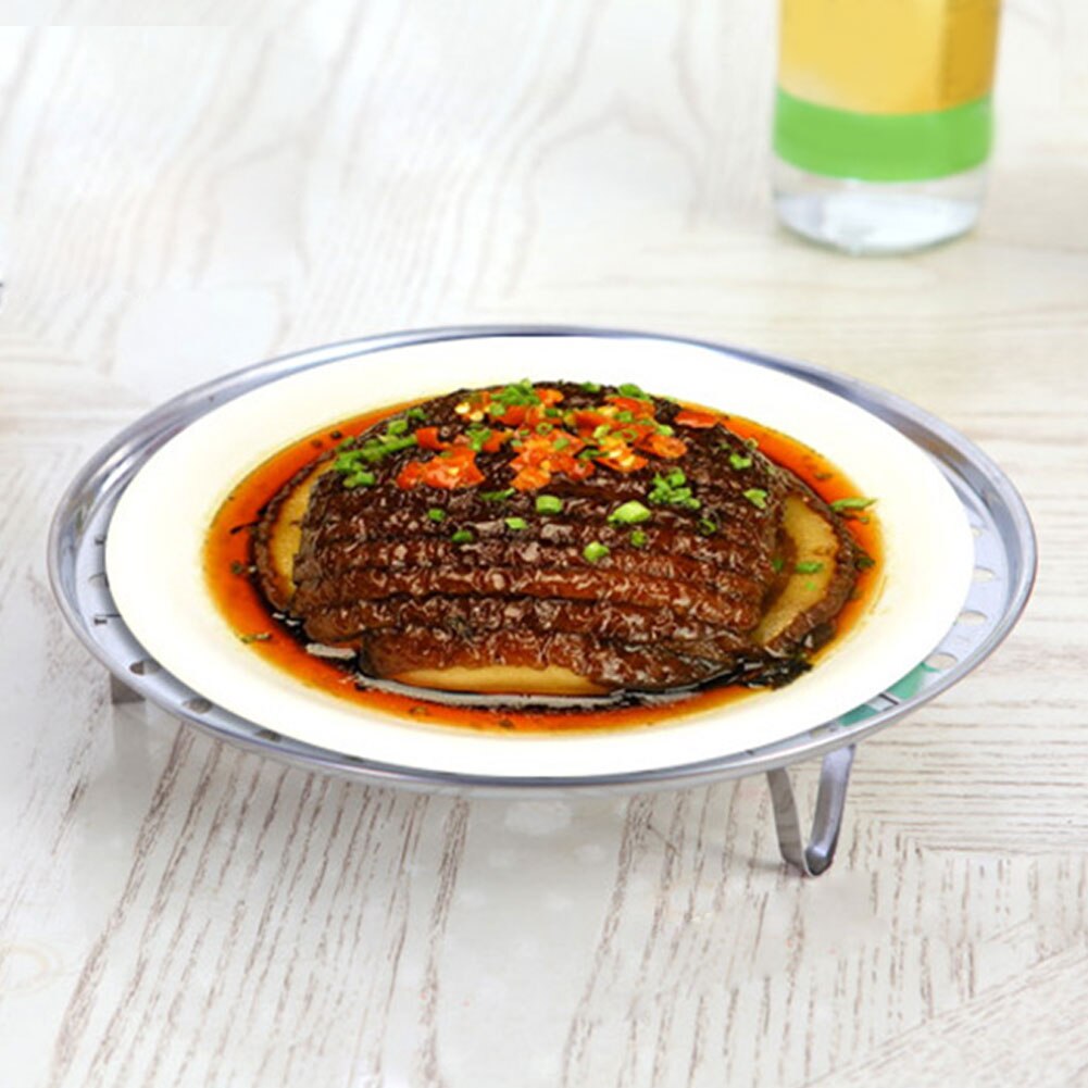 Insert Kitchen Multifunctional Stainless Steel Round Cookware Detachable Home Stock Pot Stand Steaming Tray