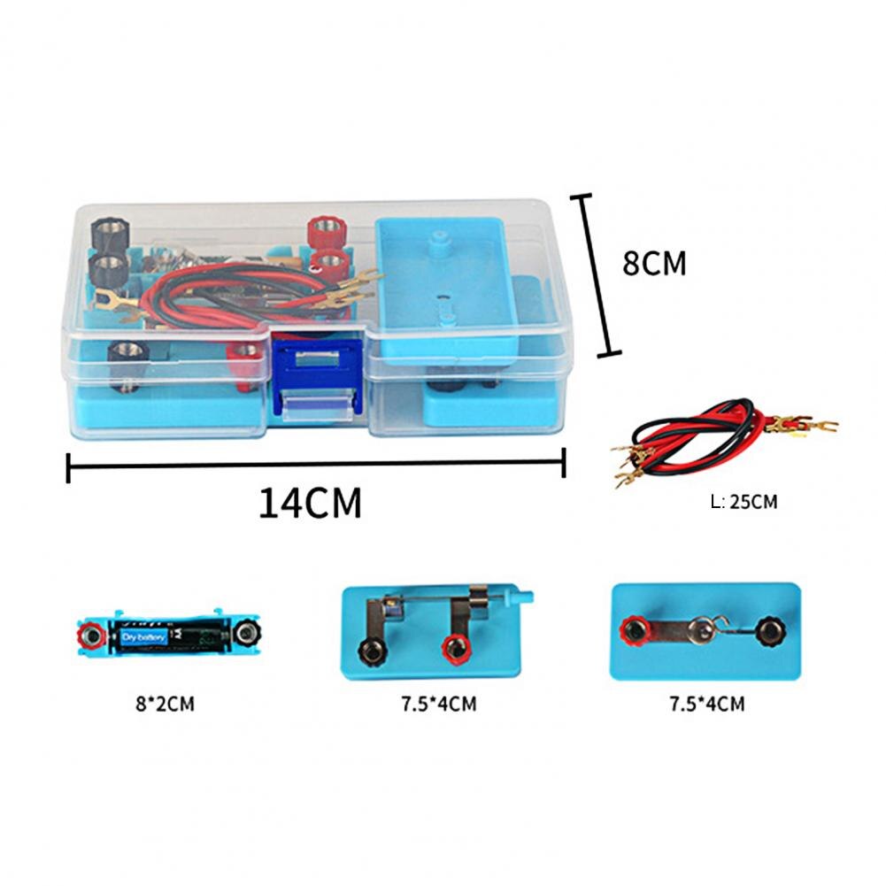 student elektryczny okrążenie zestawy edukacyjne dla laboratorium szkolne nauka fizyka eksperymenty elektromagnetyczne pomoce nauczycielskie zabawki naukowe