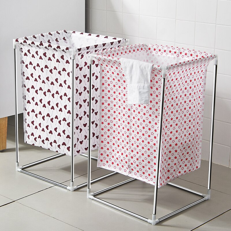Cesta de lavandería grande para el hogar, caja de almacenamiento de ropa, canasta de almacenamiento de juguetes de dibujos animados, barril de ropa sucia