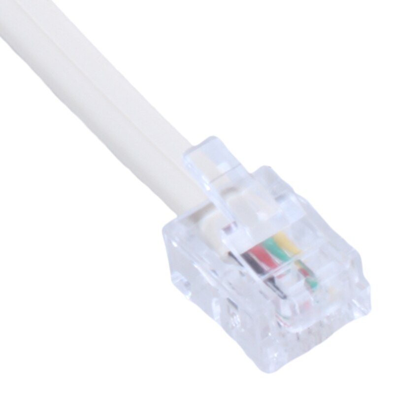 Telephone RJ11 Male Line to Double RJ11 Female Jac... – Vicedeal