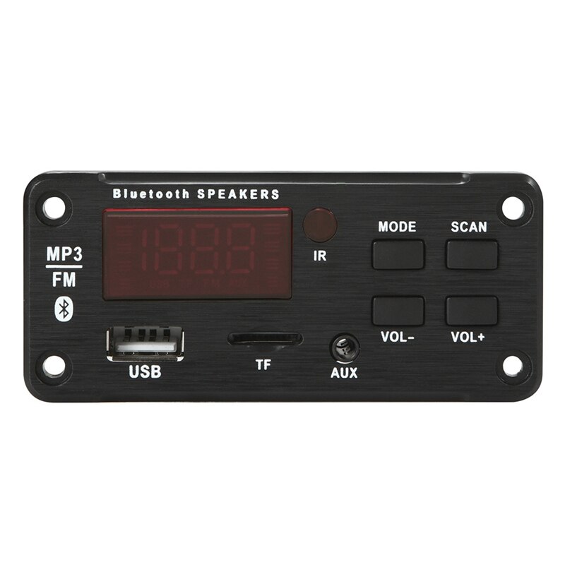 DC12V sans fil Bluetooth MP3 WMA USB/SD/FM/AUX décodeur plaque o Module couleur Sn lecteur MP3 pour accessoires de voiture