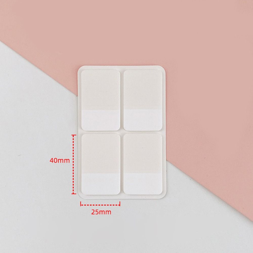 Self Adhesive Planning White Sticky Notes Bookmark Reading Index Tabs Stickers Label Flags Tabs Index Memo Pads Office: Red