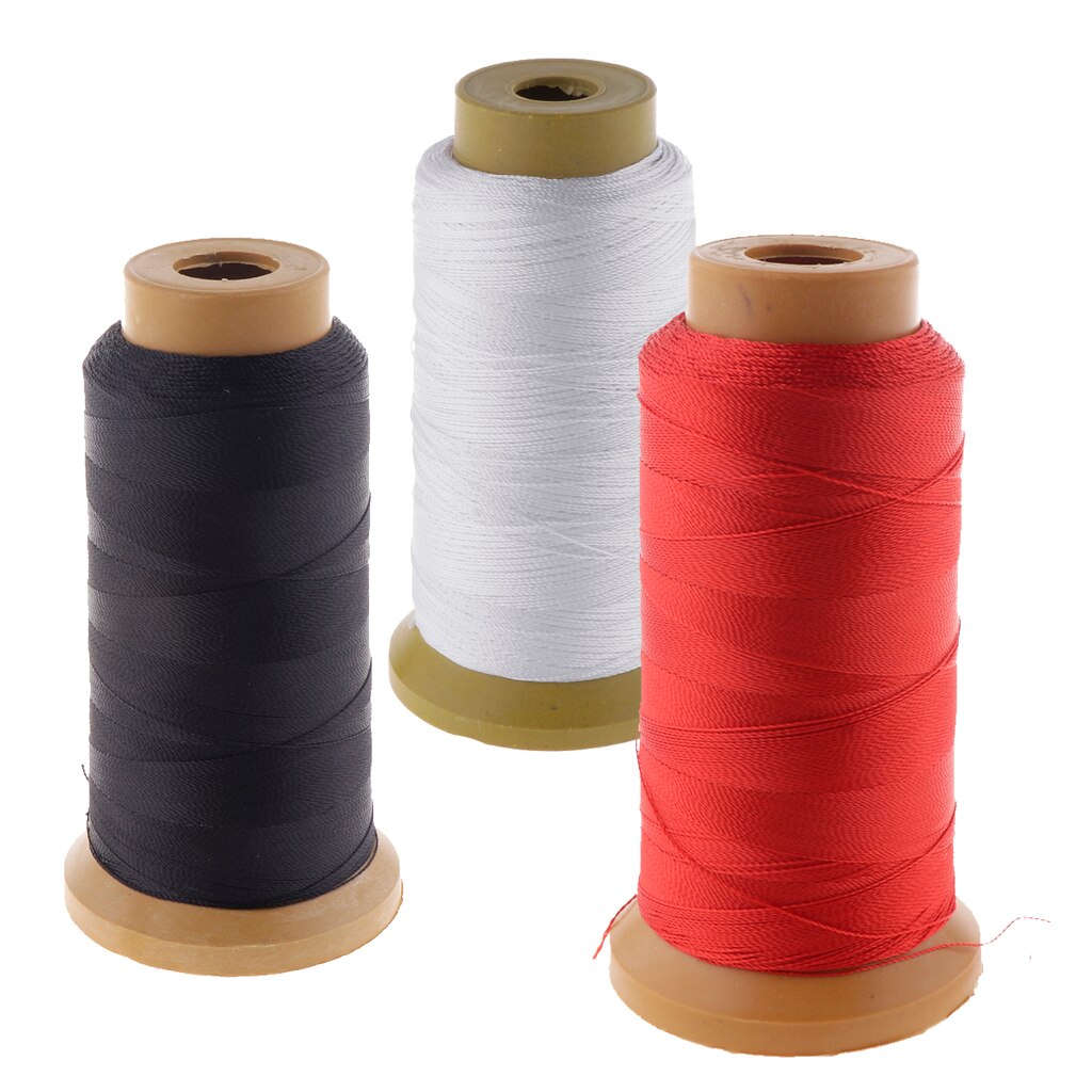 210D Strong Polyester Sewing Thread 550M / 600Yards Each Spool for DIY Hand and Sewing Machine