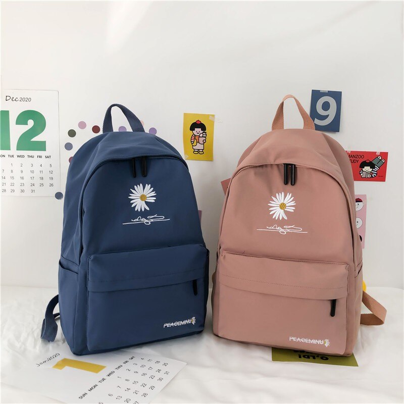 Frauen Rucksack Schule Taschen Für Teenager Mädchen Laptop Daypack Weibliche Wasserdichte Nylon Reise Rucksack Mochila Feminina