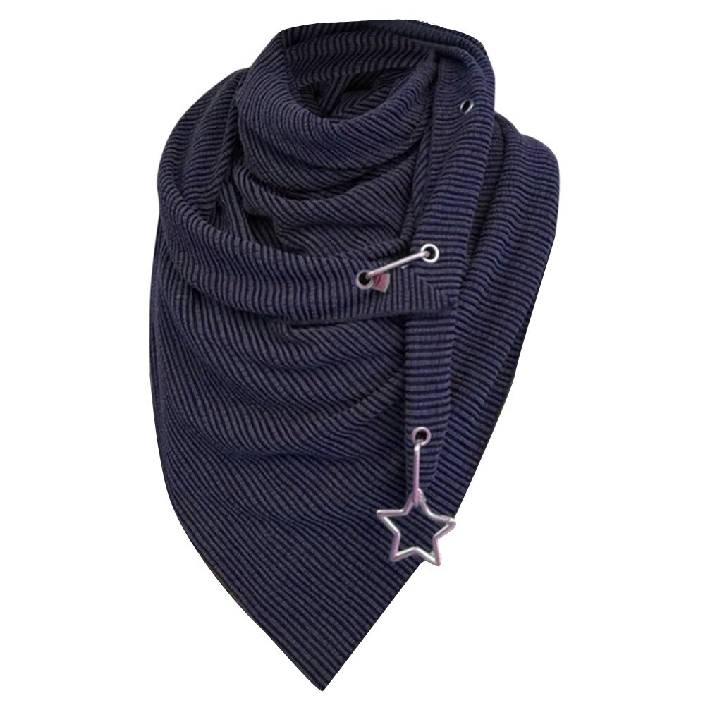 Women Solid Scarf Retro Female Multi-Purpose Shawl Scarf Women Winter Warm Scarves Foulard Femme