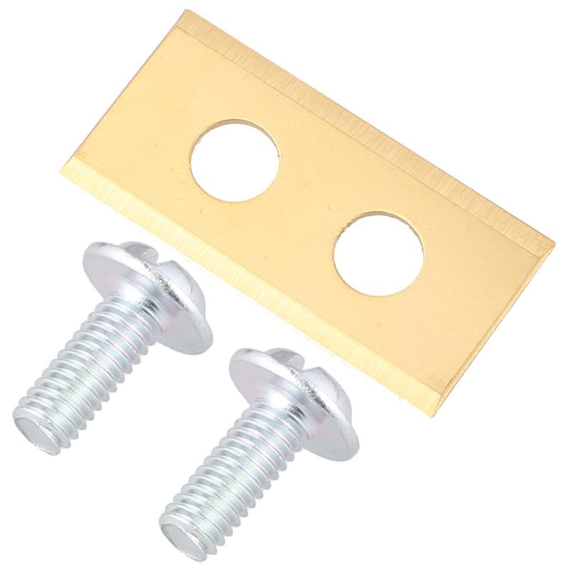 9 Pcs Twee-Gat Maaier Accessoires Hooi Maaier Blade Anti-Roest Grasmaaier Onderdelen Voor Maaier Gebruik Hooi maaier Blade Voor Gazon Winkel