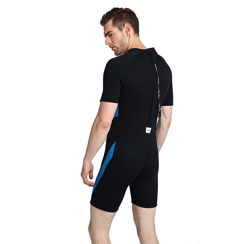3mm neopren shorty simvåtdräkt för män baddräkt plus storlekar 6xl 5xl svarta badkläder simning surfing dykning våtdräkt