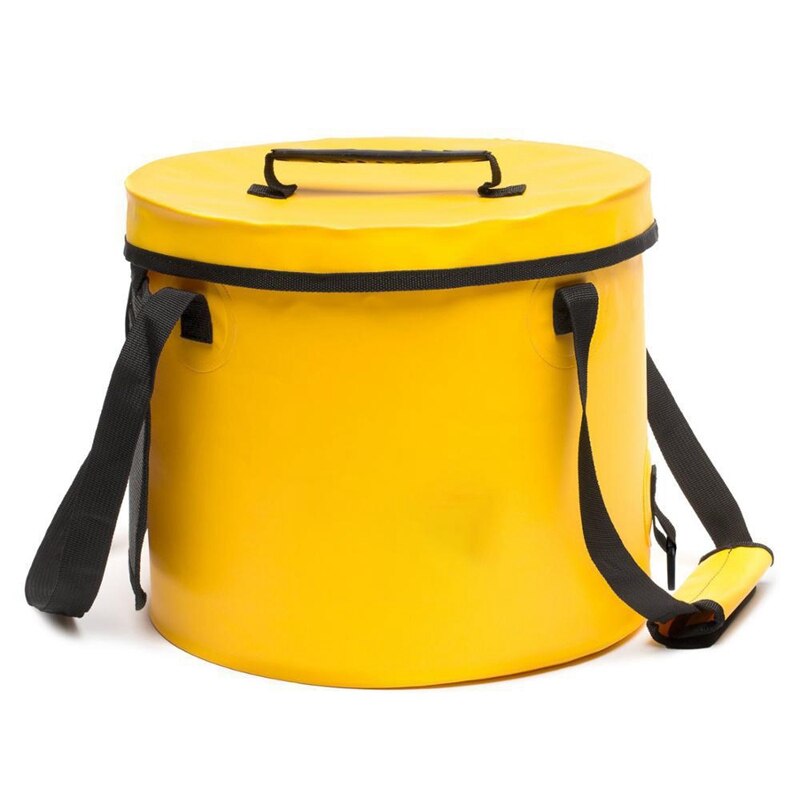 Portable Multifunctional Basin Collapsible Basin Outdoor Wash Basin Bucket Camping Hiking Fishing Trip Accessories: 2