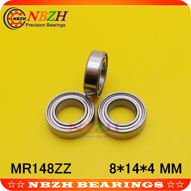 NBZH – roulements à billes MR148ZZ MR148-2RS SMR148-2RS 8x14x4mm, 10 pièces/lot, MR148 RS L-1480