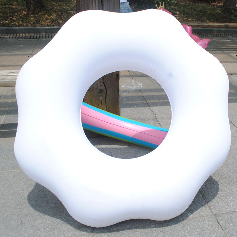 Aufblasbare Regenbogen Schwimmen Ring Wolke Wasser Boje Erwachsene Super Große Pvc Schwimm Reihe Montieren Einhorn Schwimmbad Spielzeug Erwachsene