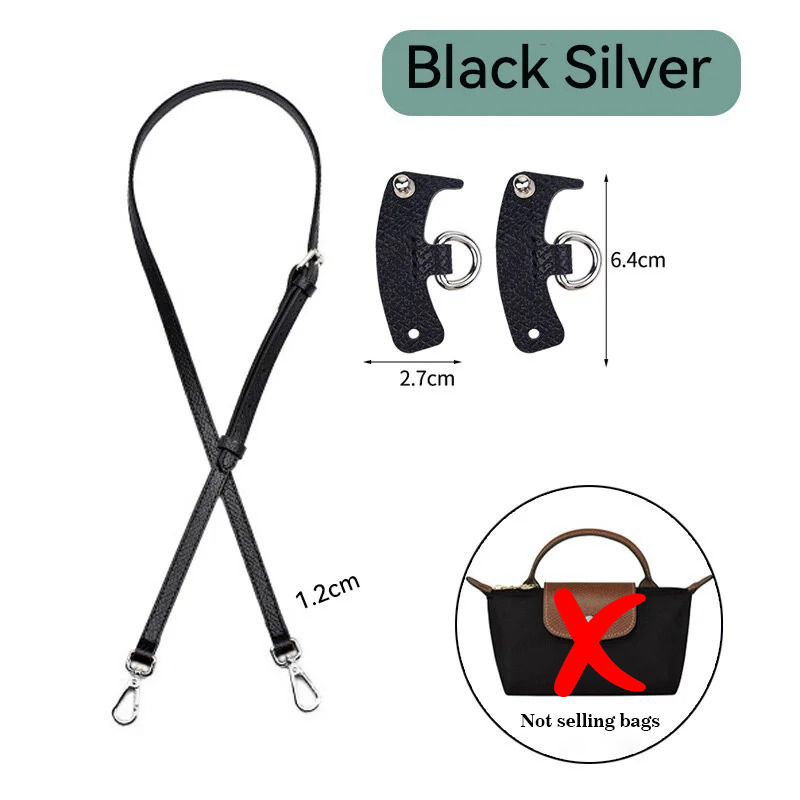 Pasek do torby Longchamp Mini Bag Free Punching Modification Transformation Akcesoria do mini torby na ramię Crossbody Strap: Złota