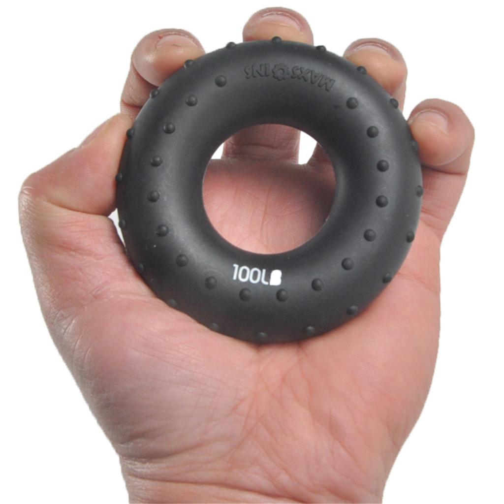 Ejercitador de dedo de mano O 80mm, anillo de agarre, fortalecedor, aumento de la fuerza de la mano, antebrazo, muñeca, entrenamiento, expansor de mano carpiano
