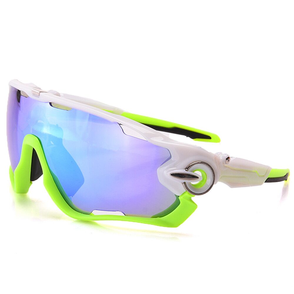 Fietsen Bril Sport Fietsen Bril Mountainbiken Fietsen Bril Fietsen Zonnebril UV400 Bril Man Vrouw: Green Blue