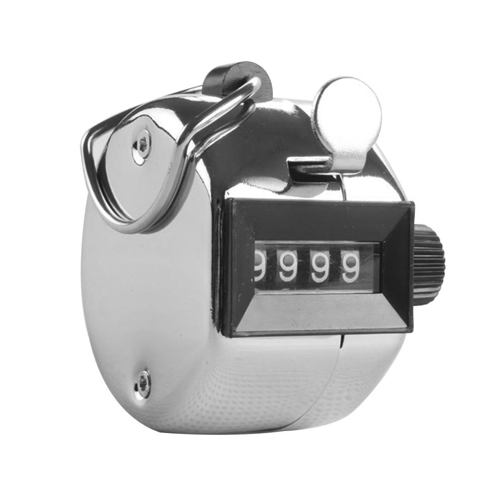 4 Digit Number Portable Manual Digital Tally Counter with Mechanical Button Used in Public Access to and from Vehicles