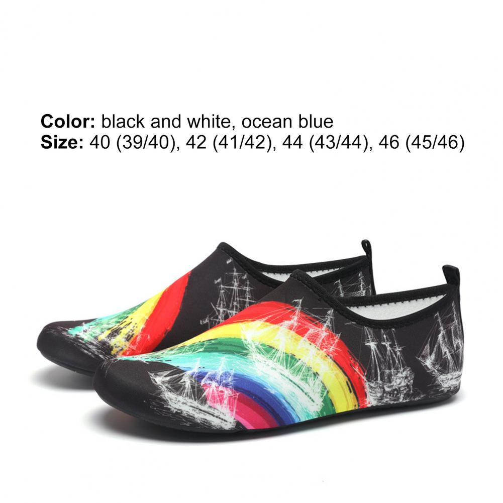 Unisex Swimming Water Shoes Men Barefoot Outdoor Beach Sandals Upstream Shoes Plus Size Nonslip River Sea Diving Sneakers