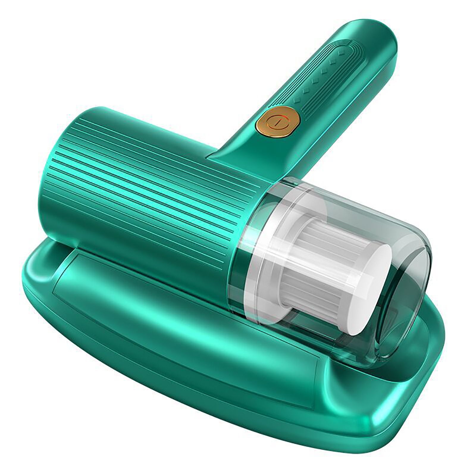 Handheld Vacuum Cleaner Wireless Vacuum Cleaner Strong Suction Vacuum Mite Remover Ultraviolet Sterilization Machine USB Charge: Green
