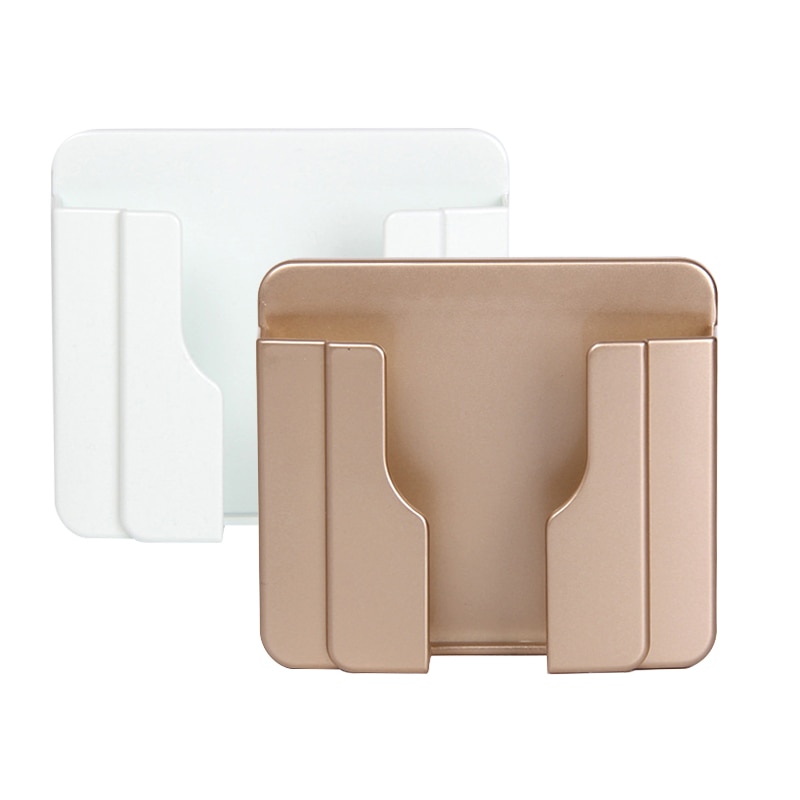 Universele Smartphone Muur Houder Opladen Doos Lijm Telefoon Opladen Bracket Stand Plank Mount Ondersteuning Voor Mobiele Telefoon Tablet