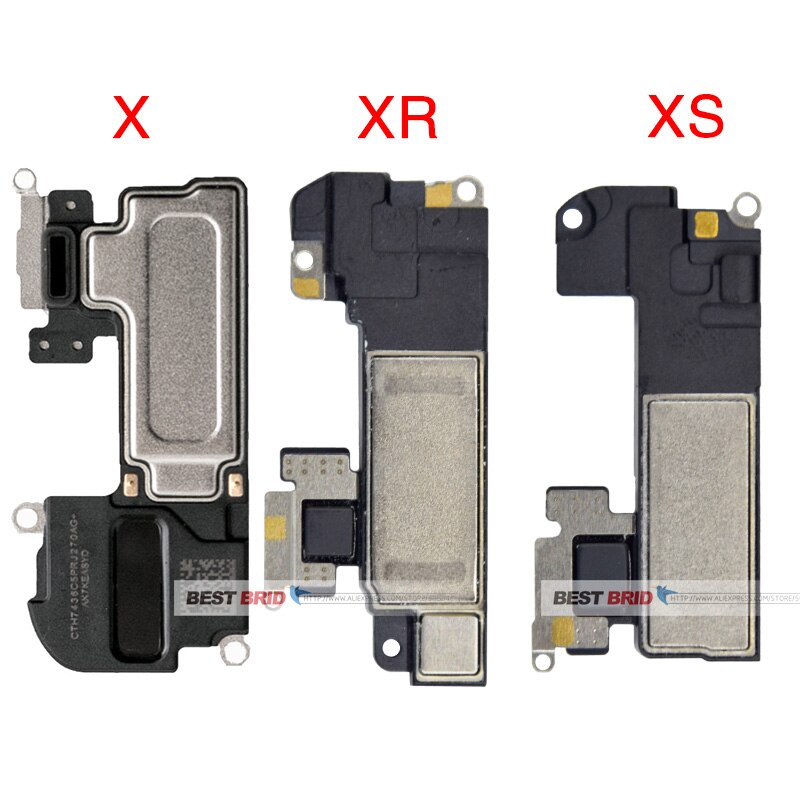 1pcs écouteur haut-parleur Flex pour iPhone X XR XS Max pièce d'oreille son écoute pièces de rechange