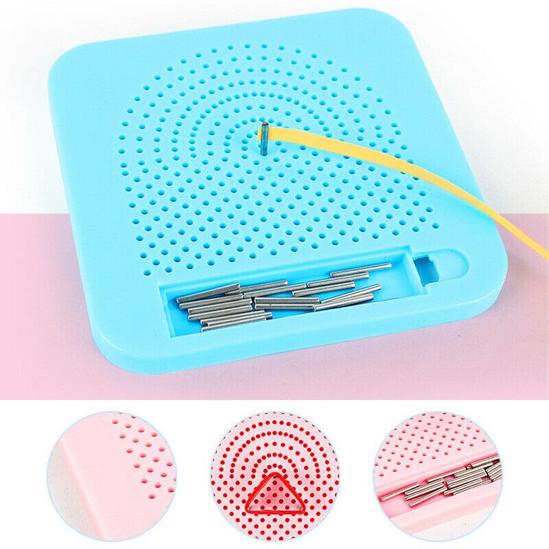 Cartoon flower weaving origami winding tool origami pinboard paper craft tool drawing paper winding disc DIY origami tool