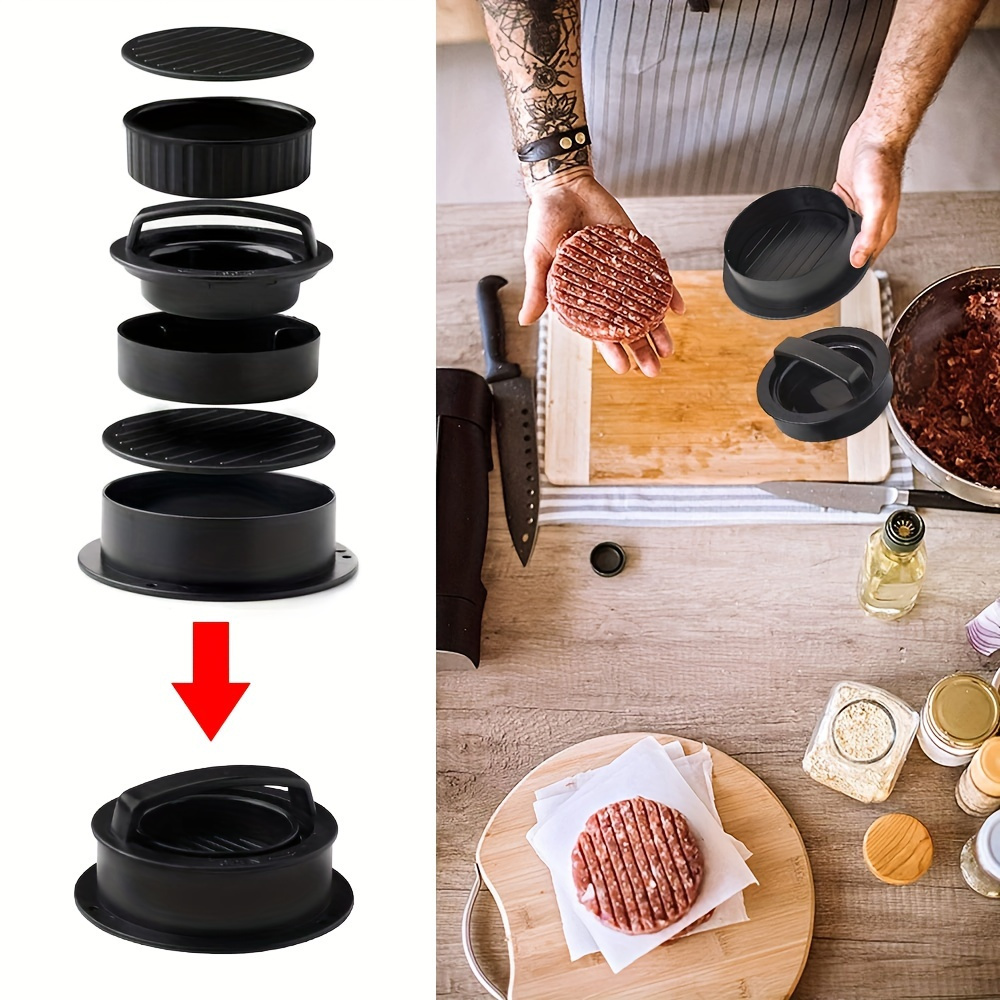 1 Set, Suitable for RV Kitchen, Non-stick Hamburger Machine, Meat Pie Machine Mold, Suitable for Meat Milk Cheese Vegetables