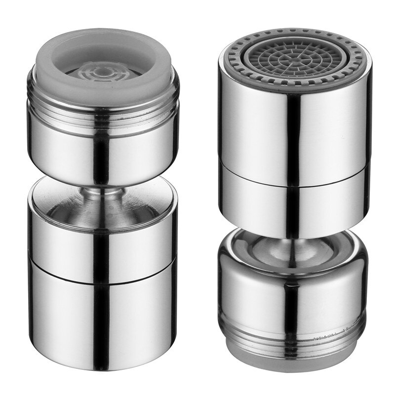 Kitchen Sink Aerator ABS/Copper Big Angle Swivel Faucet 2 Function Faucet Accessories Tip Filter Foamer Aerators