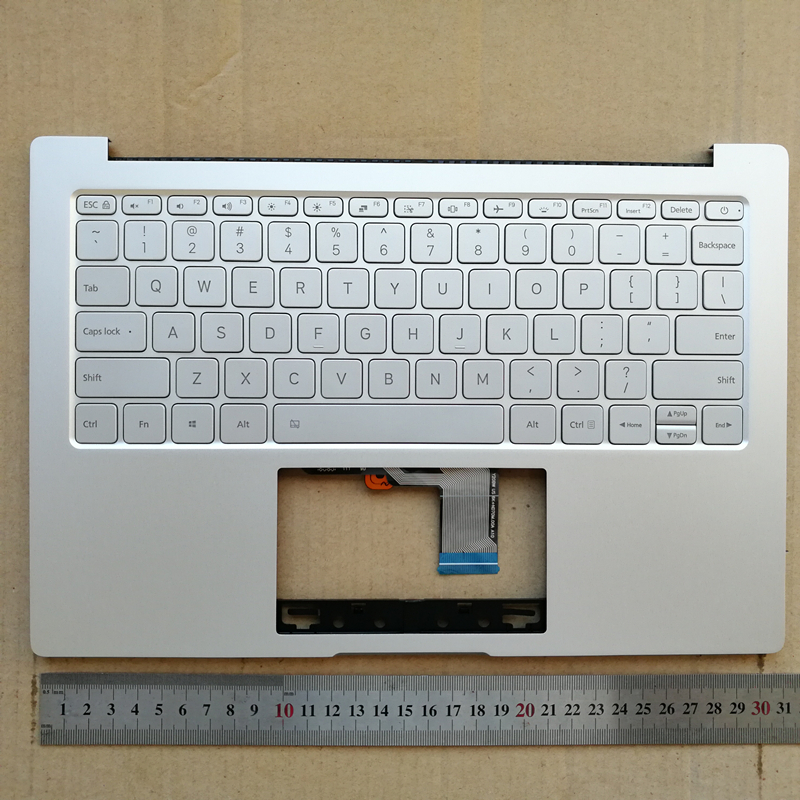US Backlit laptop toetsenbord met touchpad voor Xiaomi Air 13.3 "sliver